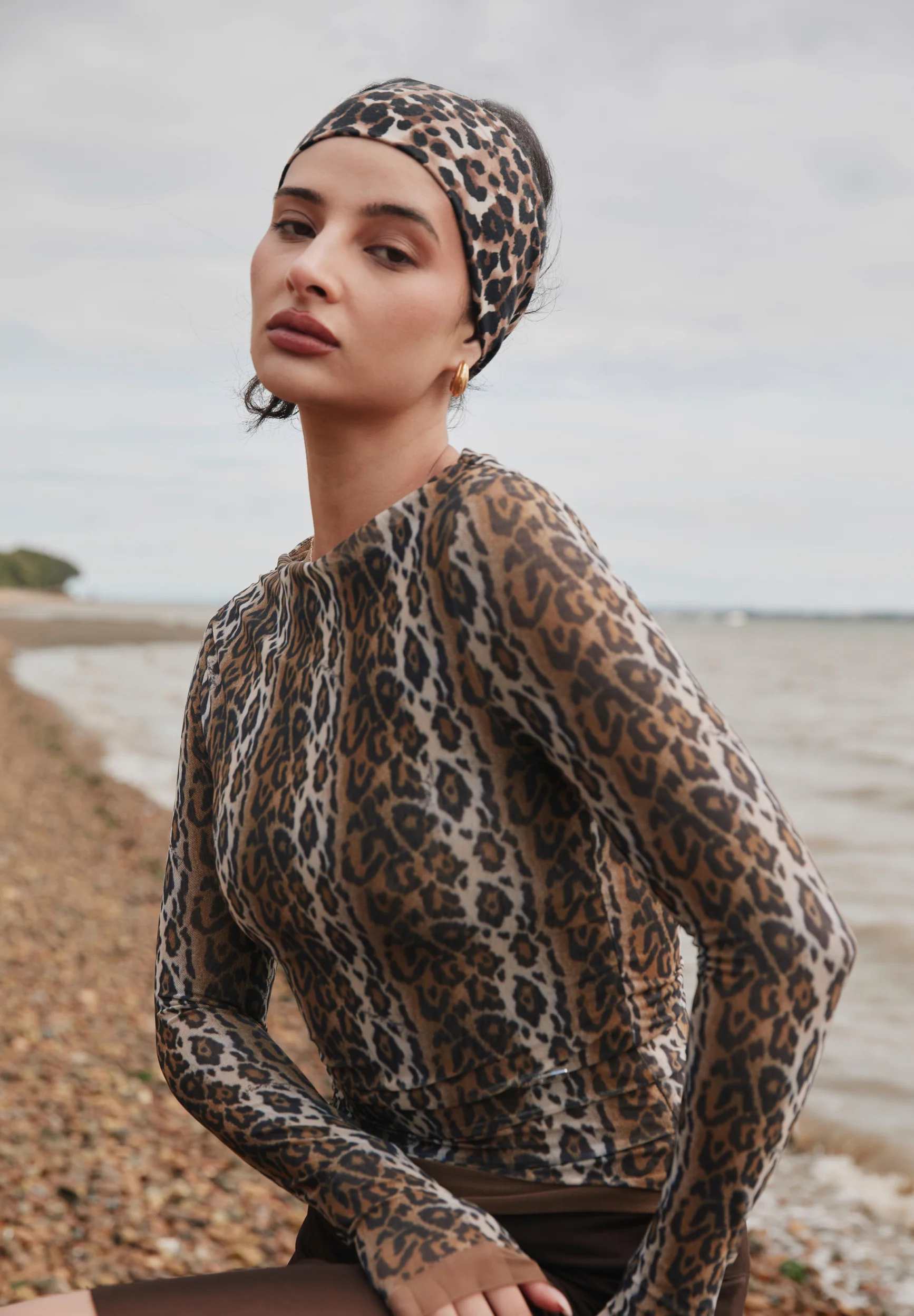 LEOPARD MULTI LAYERED LONG SLEEVE
