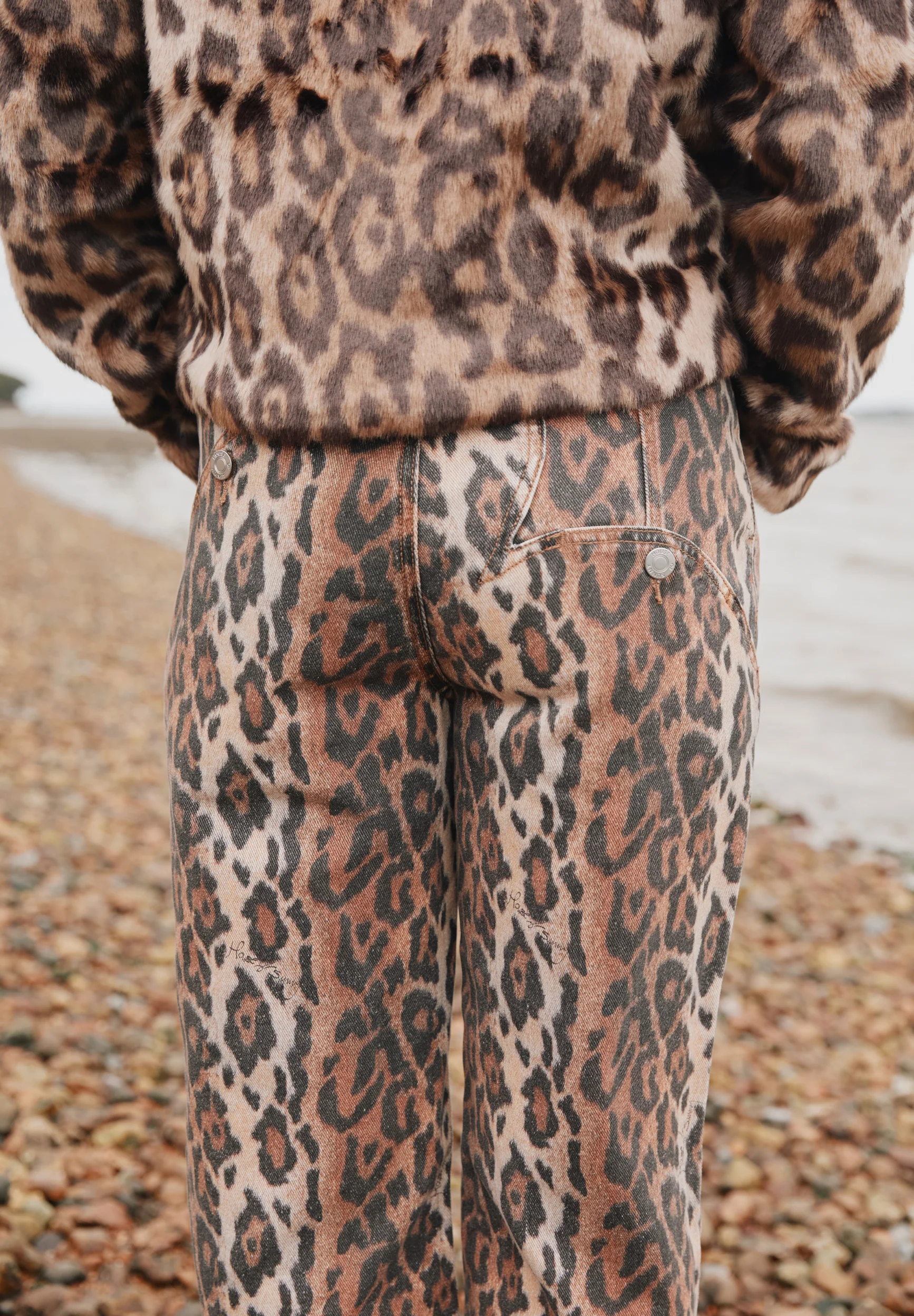 LEOPARD JESSIE DENIM