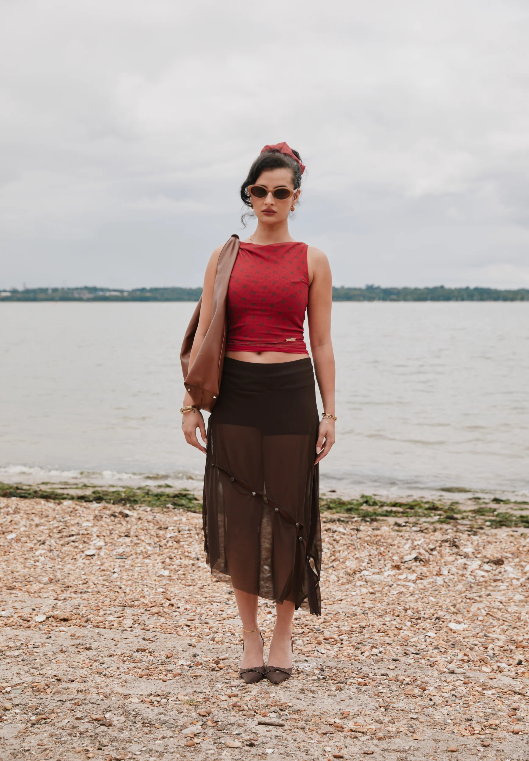 THE ROSEWOOD MESH SKIRT