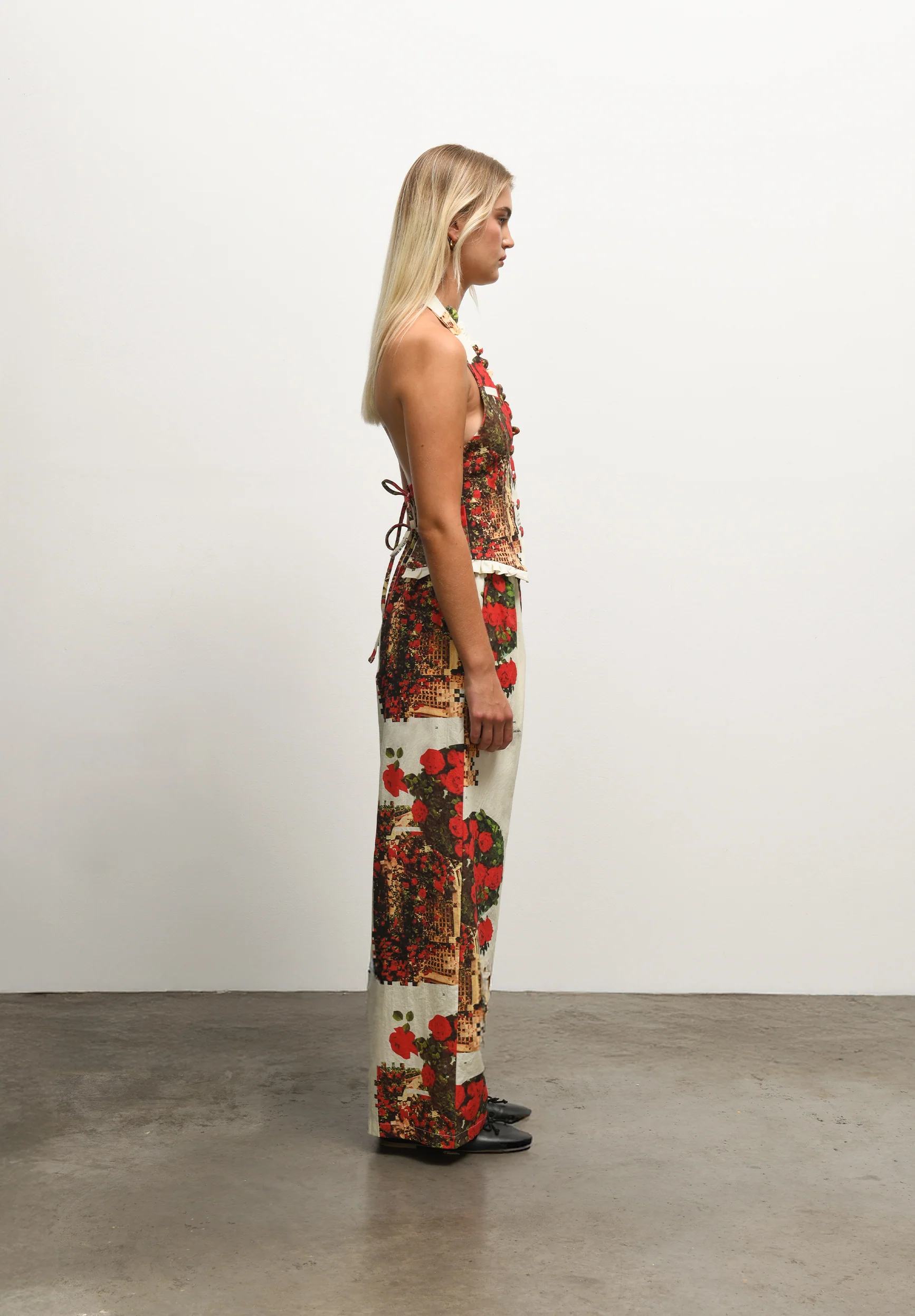 THE ROSE GARDEN COTTON PANTS