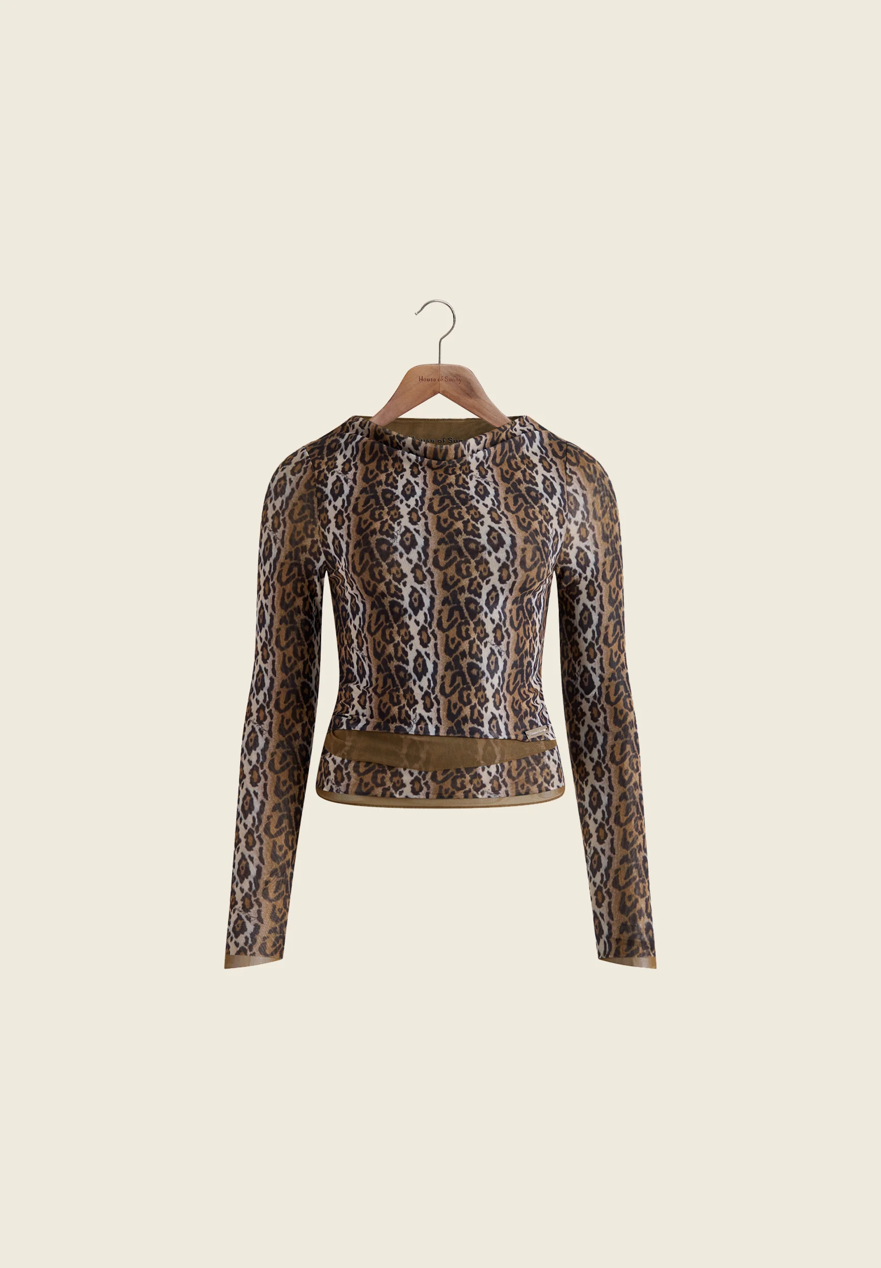 LEOPARD MULTI LAYERED LONG SLEEVE