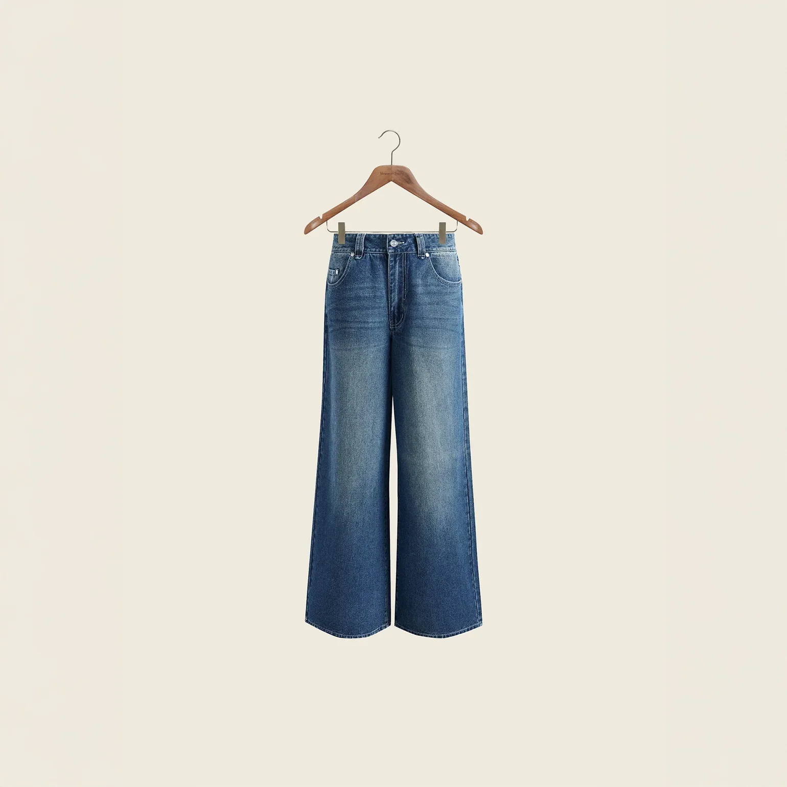 LOW RISE WIDE LEG DENIM