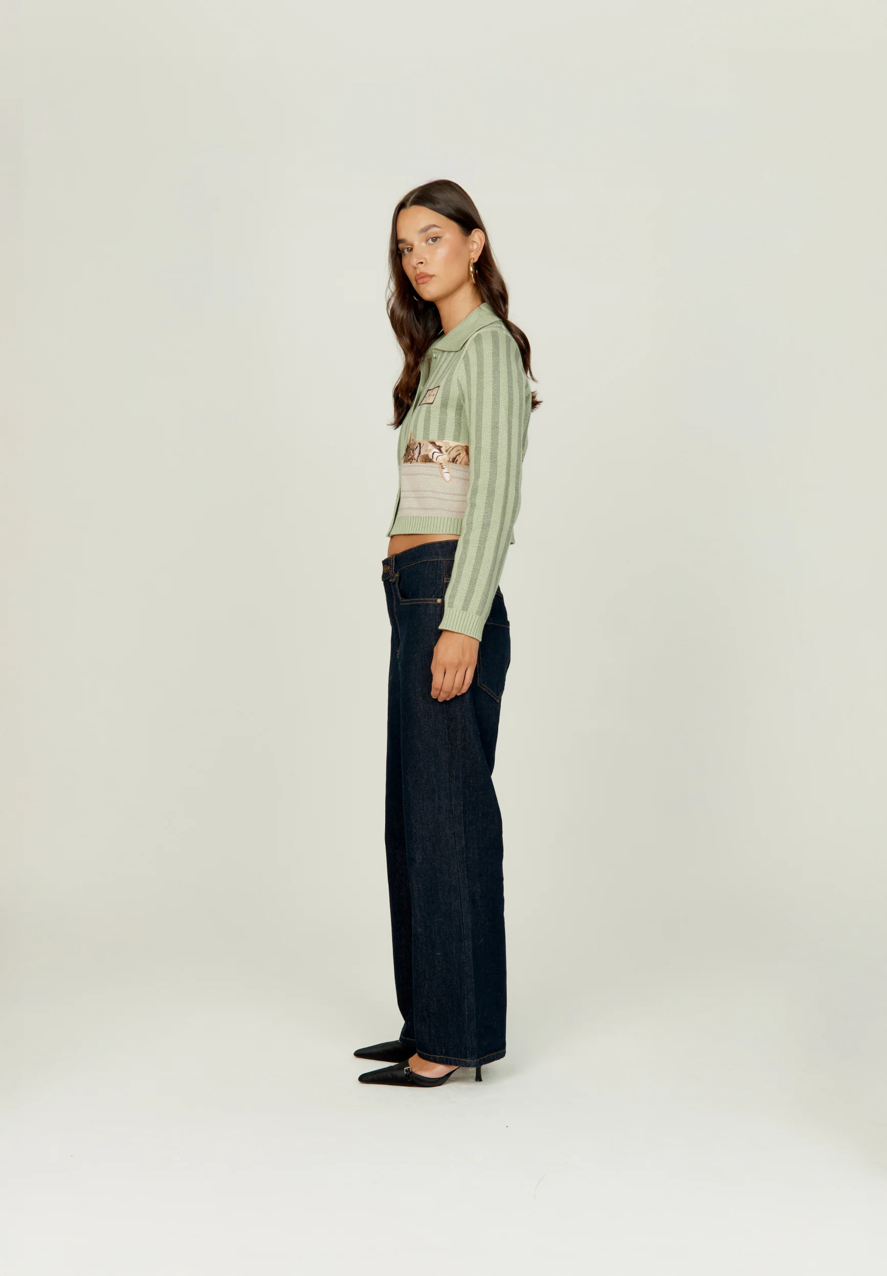 THE SLEEPY CAT CARDIGAN