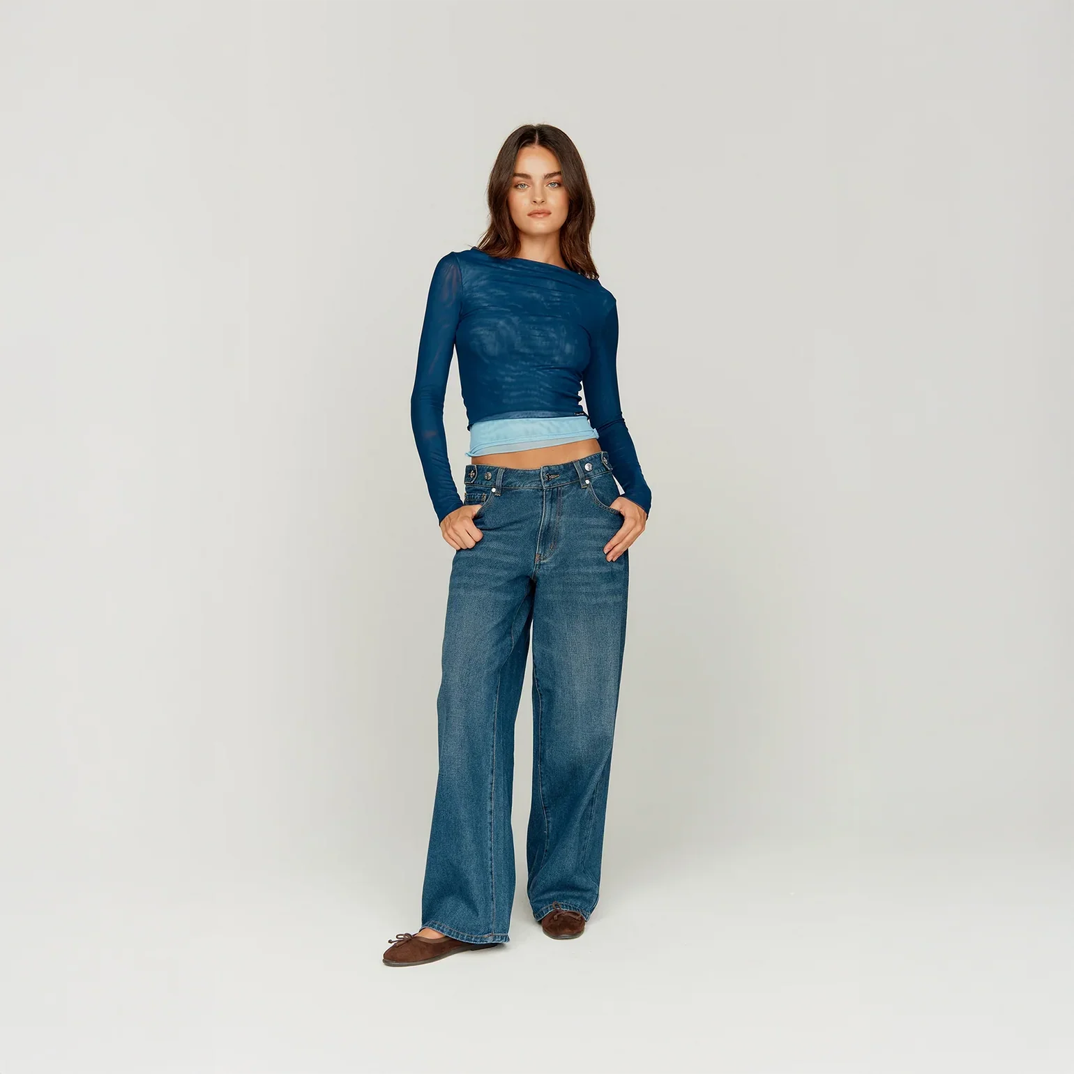 13OZ WIDE LEG DENIM