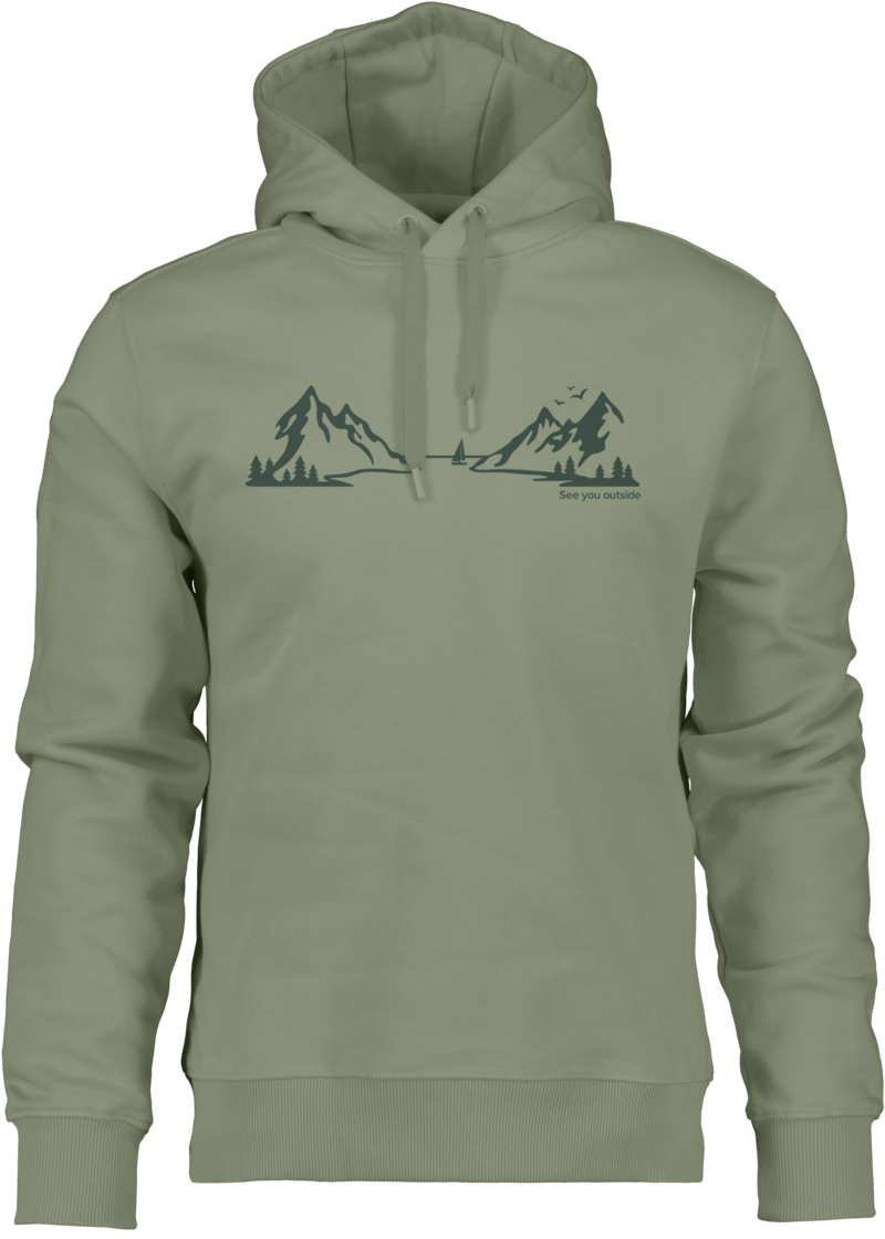 Ven Men's Hoodie Landscape