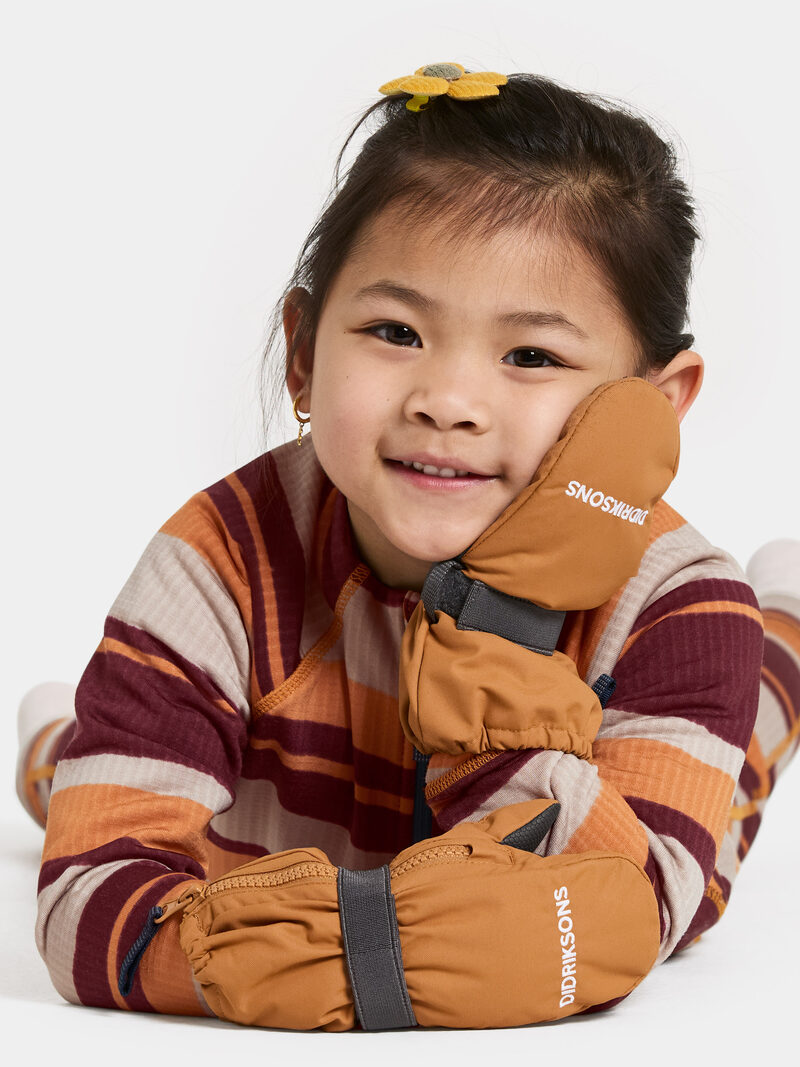 Biggles Kids' Zip Mittens