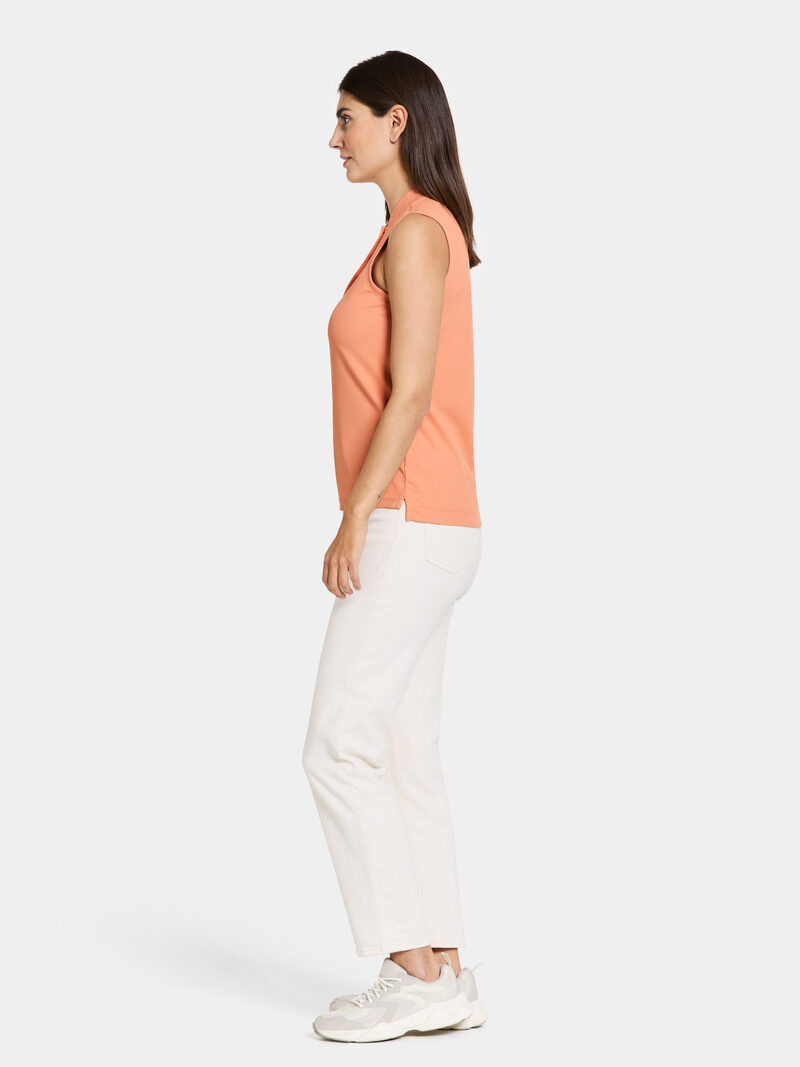 Nikki Sleeveless Polo