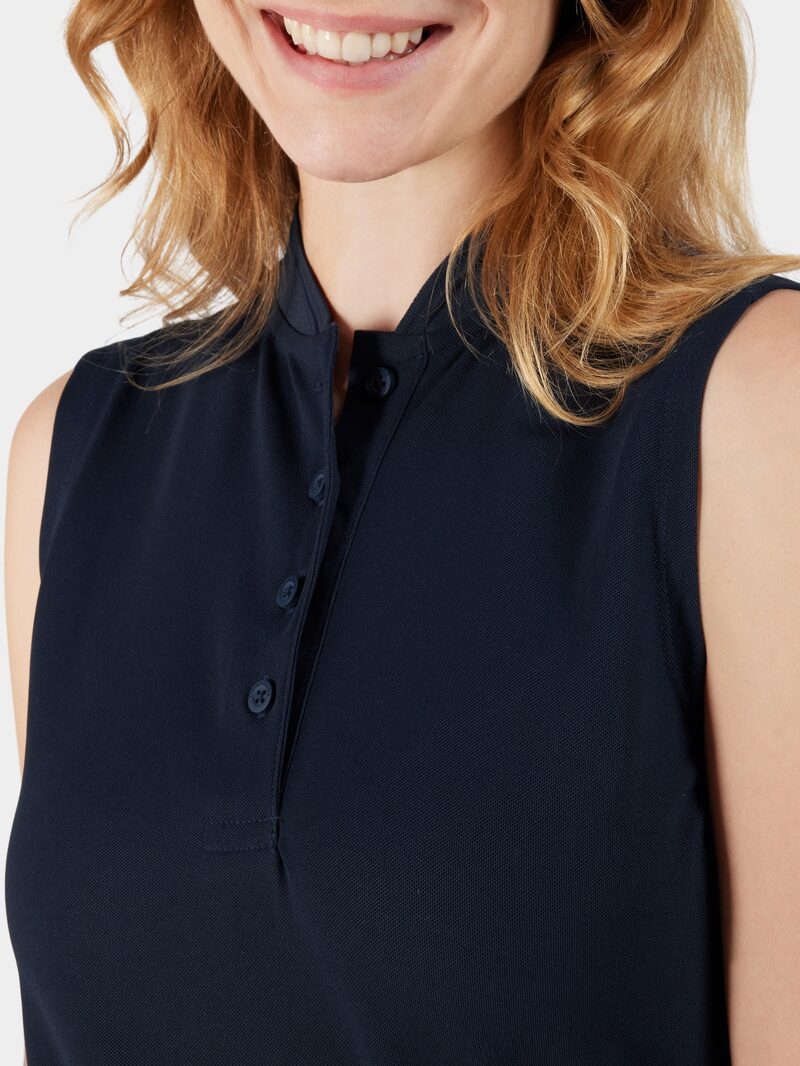 Nikki Sleeveless Polo