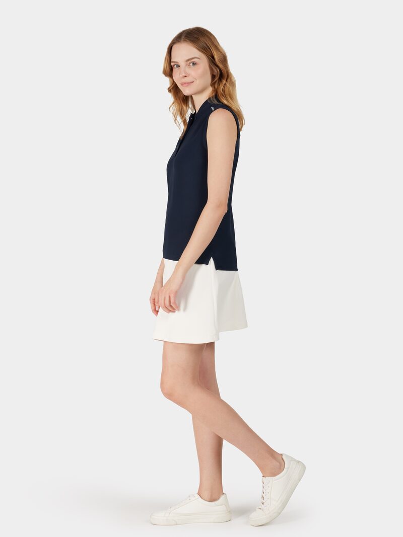 Nikki Sleeveless Polo