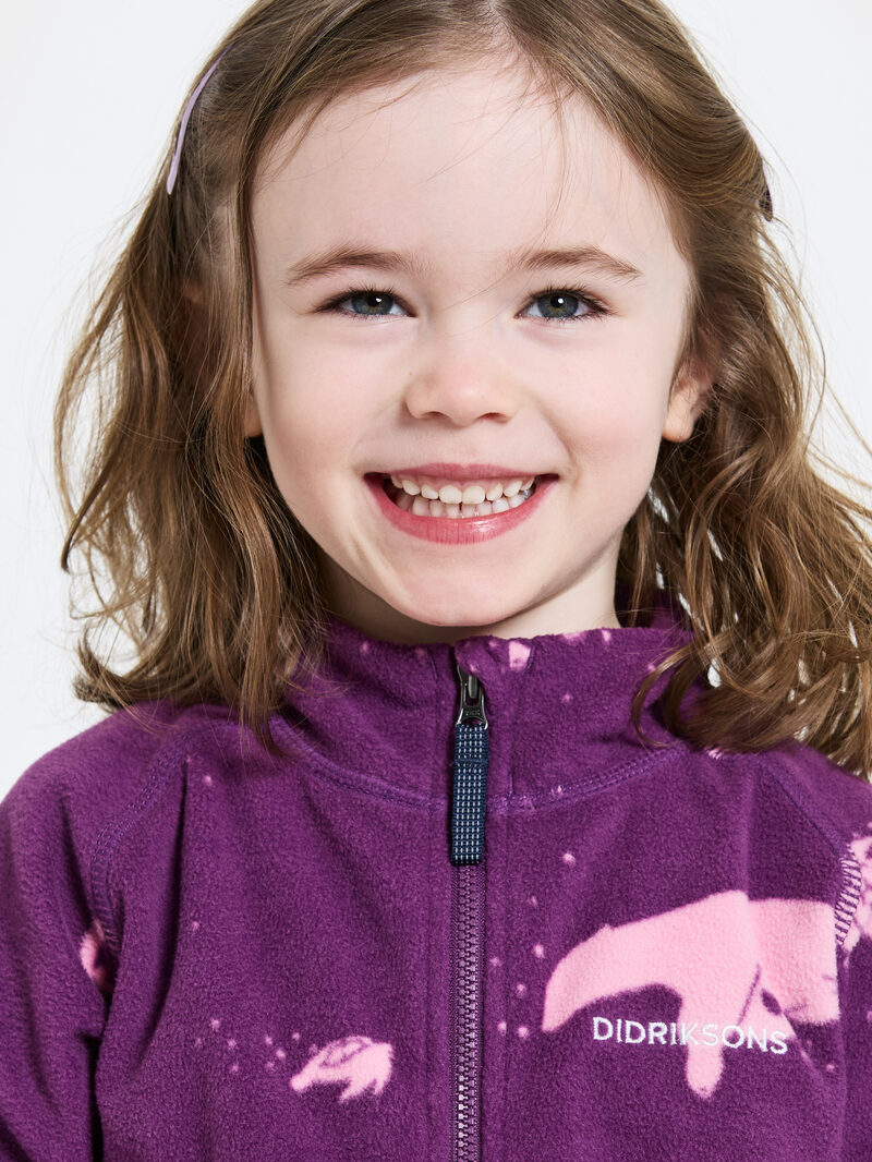 Monte Printed Kids' Full-Zip