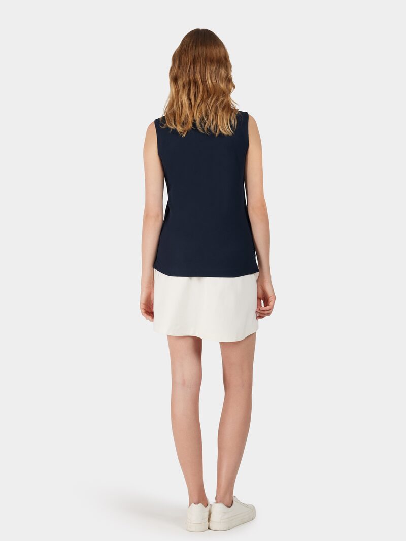 Nikki Sleeveless Polo