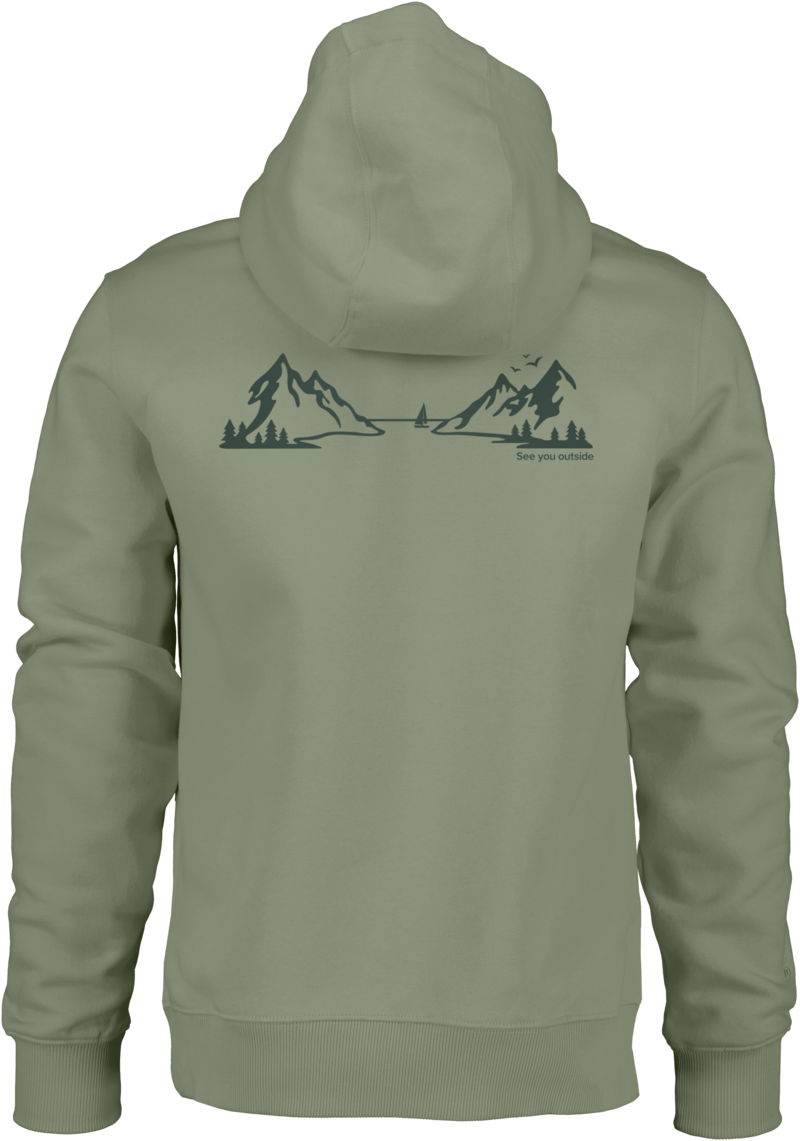 Ven Men's Hoodie Landscape