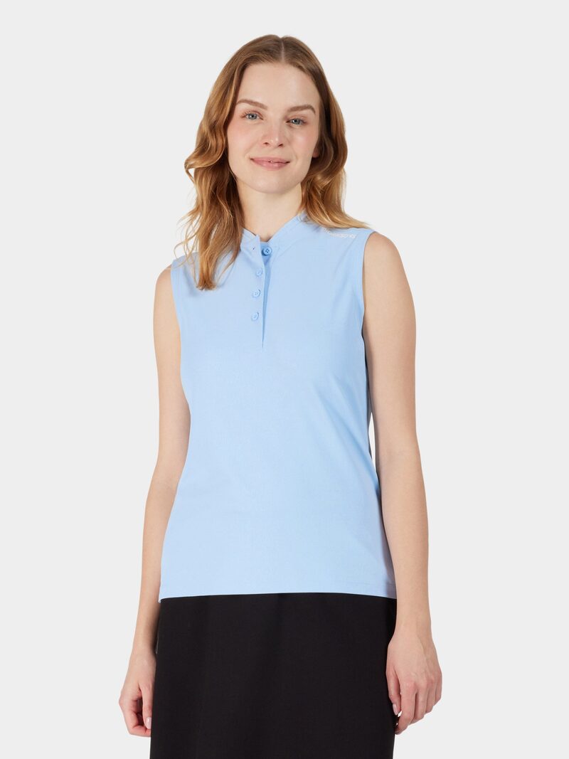 Nikki Sleeveless Polo
