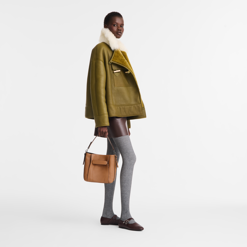 Longchamp 3D S Crossbody bag Natural - Leather