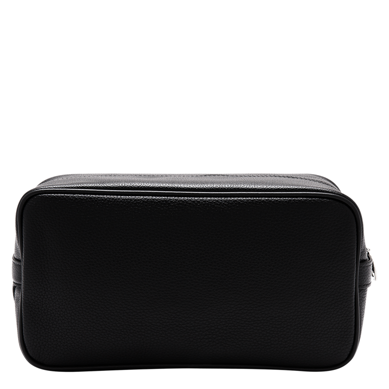 Le Foulonné Toiletry case Black - Leather