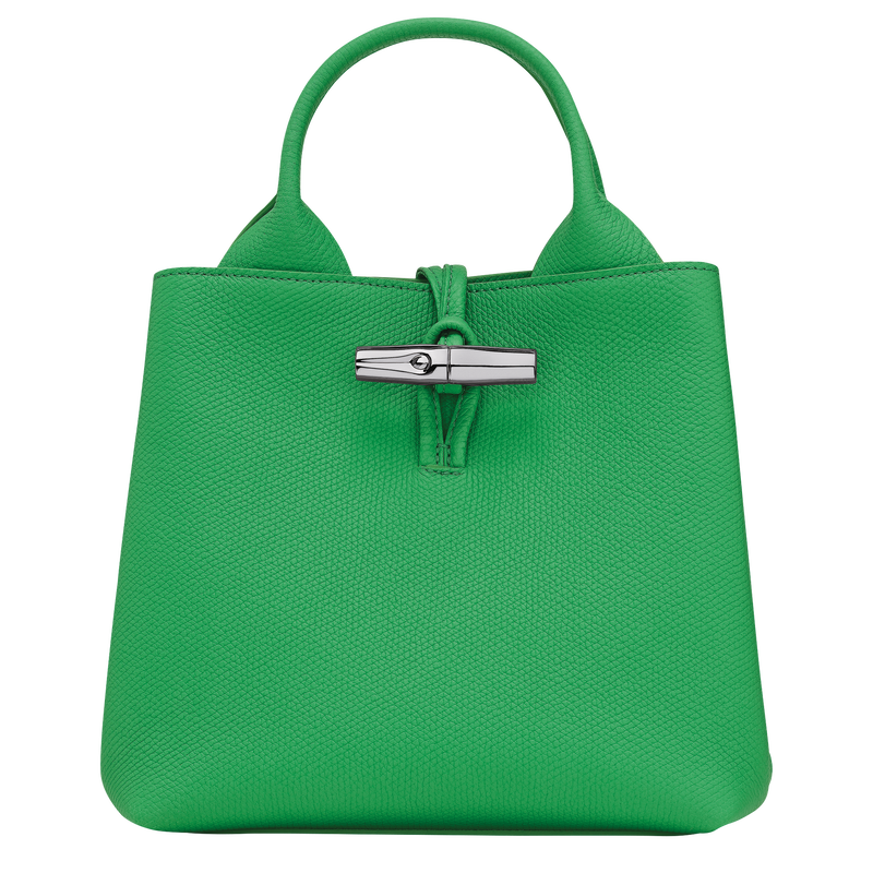 Le Roseau S Handbag Spring Green - Leather