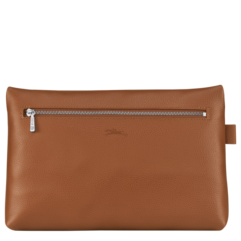 Le Foulonné Toiletry case Caramel - Leather