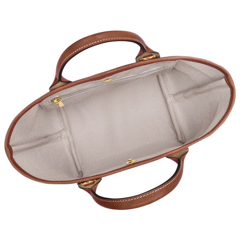 Le Pliage Collection XS Basket bag Brown - Canvas