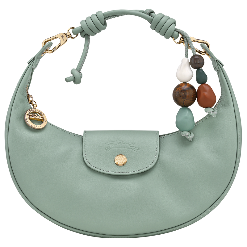 Le Pliage Xtra M Shoulder bag Celadon - Leather