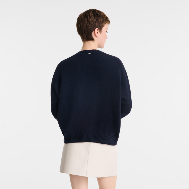 Sweater Navy - Knit