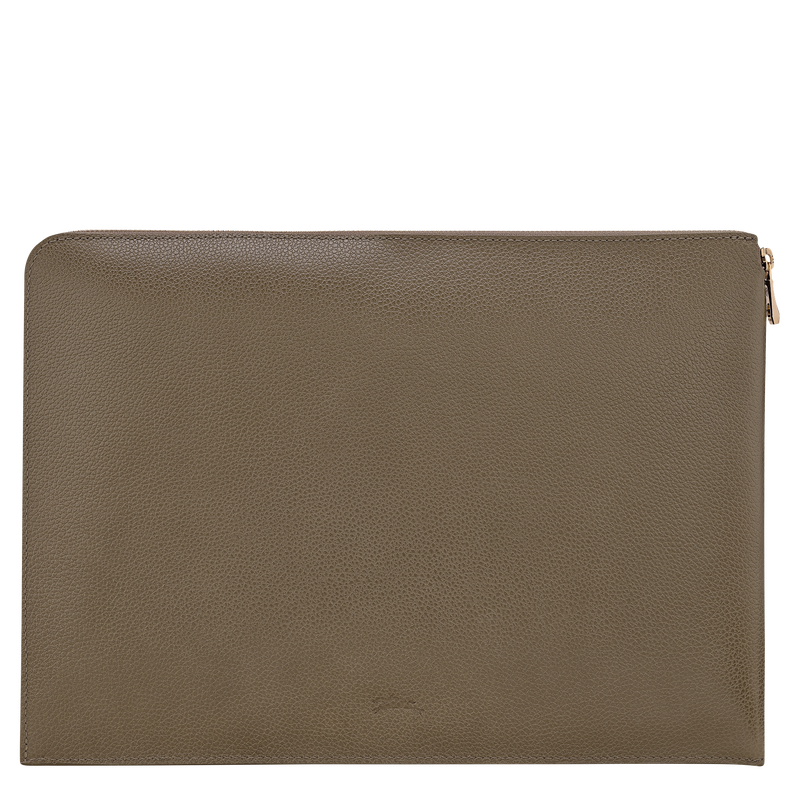 Le Foulonné Laptop case Caper - Leather