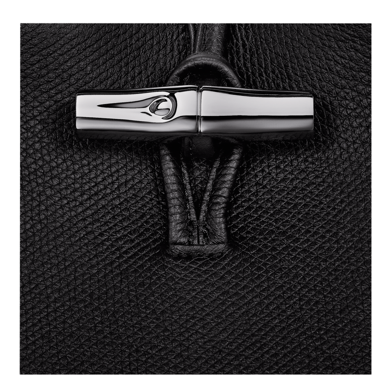 Le Roseau Phone case Black - Leather