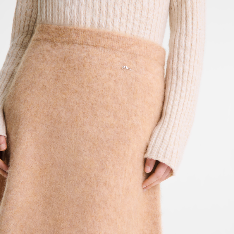 Midi skirt Biscuit - Knit