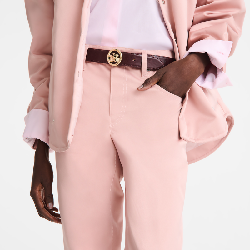 Trousers Pink Tea - Techno satin