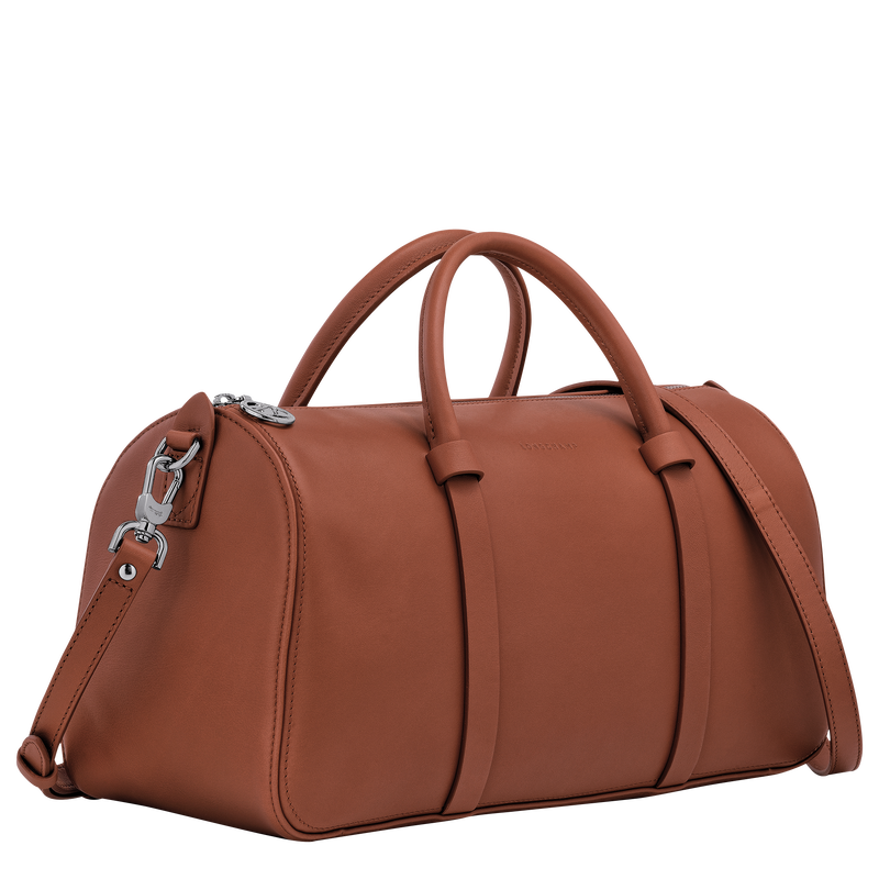 Daylong L Handbag Cognac - Leather