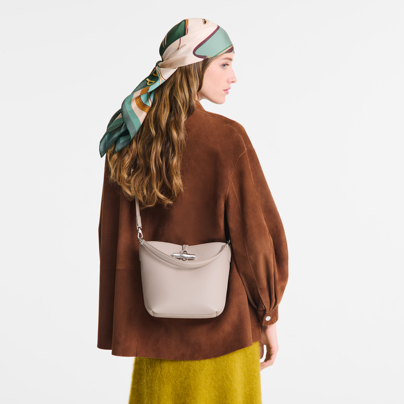 Le Roseau XS Bucket bag Clay - Leather
