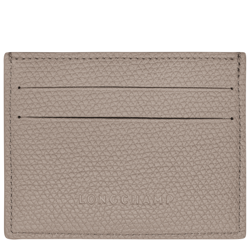 Le Roseau Card holder Clay - Leather