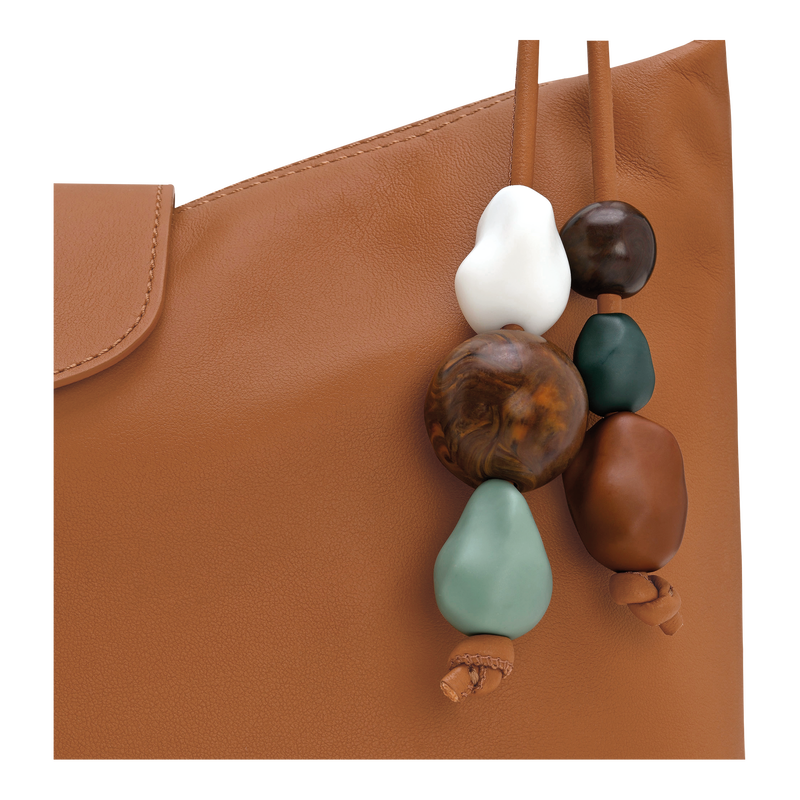 Le Pliage Xtra M Hobo bag Cashew - Leather