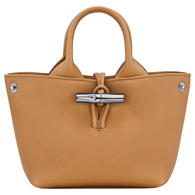 Le Roseau XS Handbag Walnut - Leather
