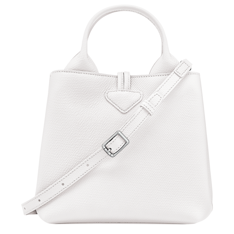 Le Roseau S Handbag White - Leather
