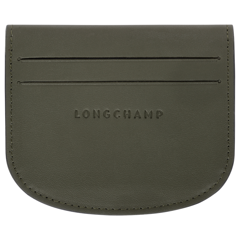 Le Pliage Xtra Card holder Fir - Leather