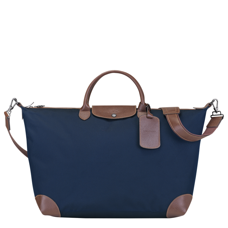 Boxford L Travel bag Blue - Recycled canvas