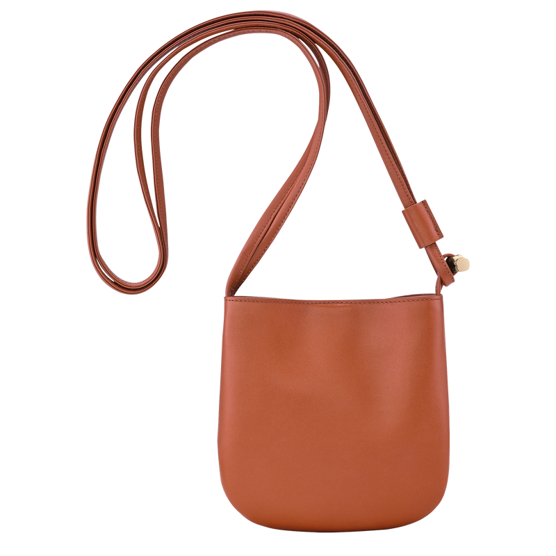 Le Roseau S Crossbody bag Bark - Leather