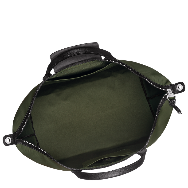 Le Pliage Energy L Travel bag Khaki - Recycled canvas