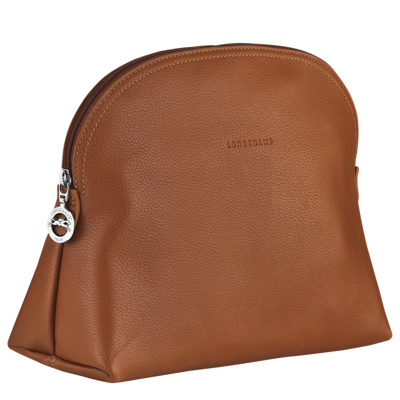 Le Foulonné Toiletry case Caramel - Leather