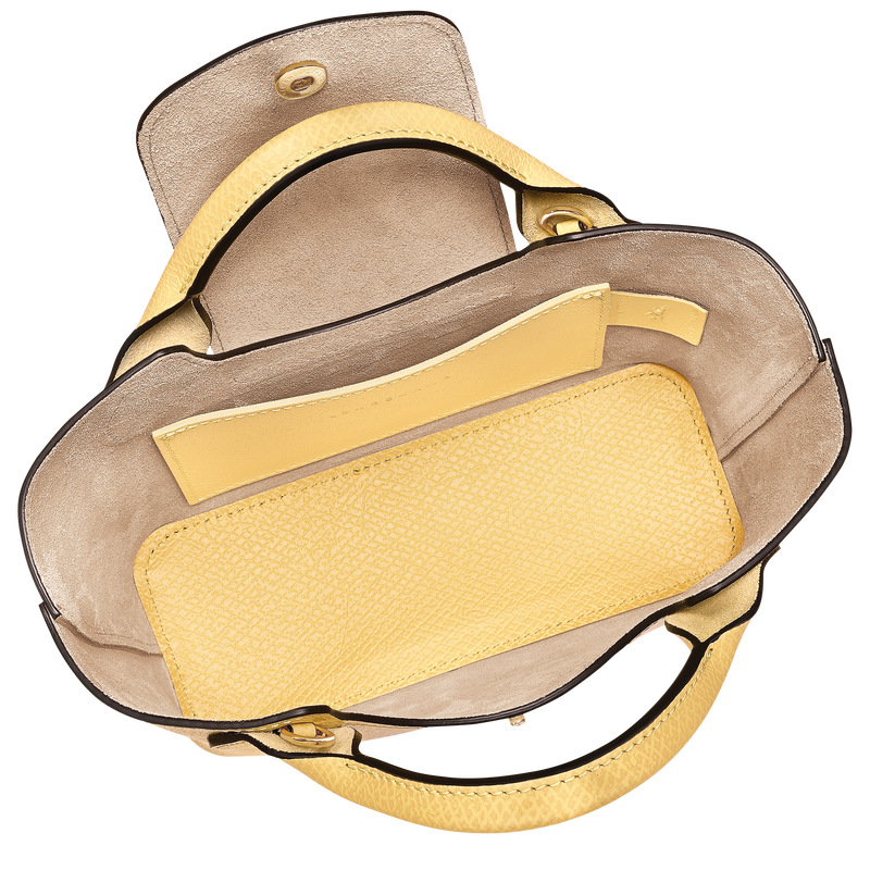 Épure XS Tote bag Yellow Chick - Leather