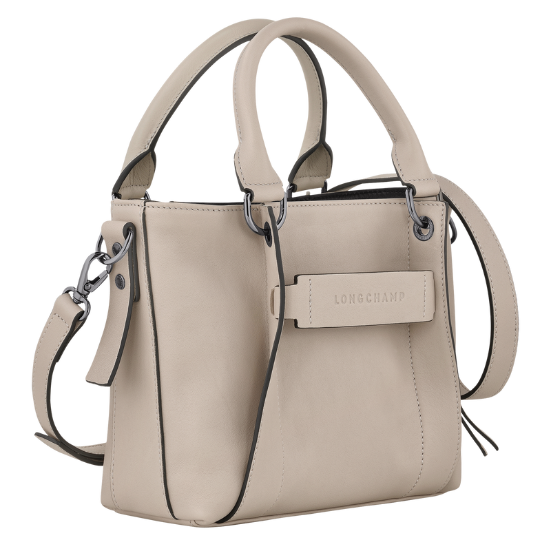 Longchamp 3D S Handbag Clay - Leather
