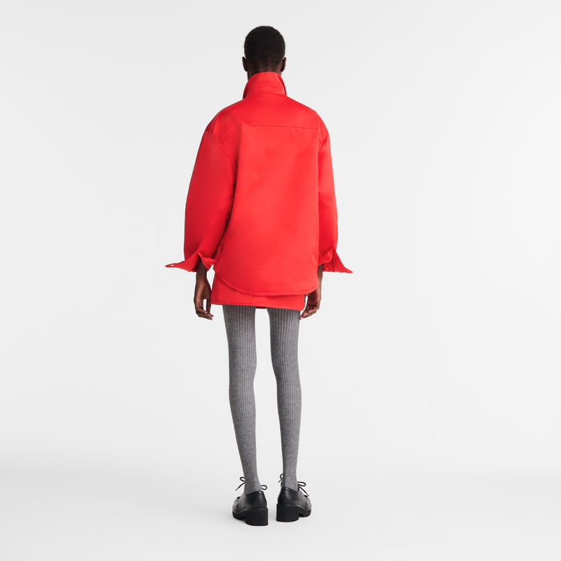 Shirt Red - Techno satin