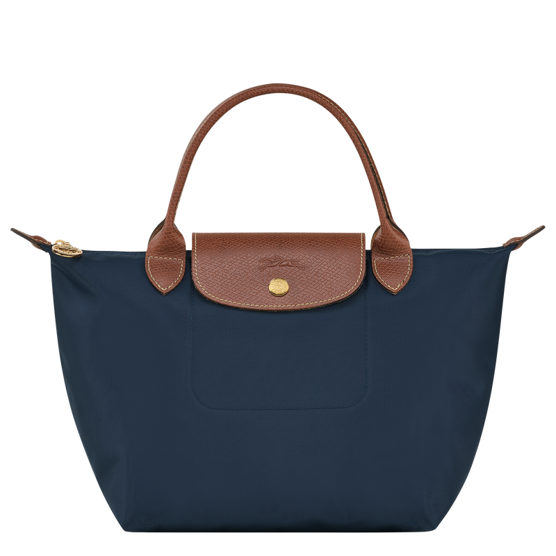 Le Pliage Original S Handbag Navy - Recycled canvas