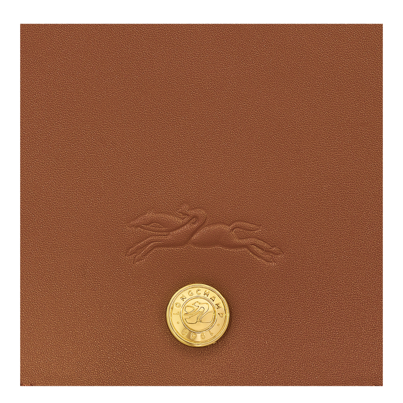 Épure M Crossbody bag Cognac - Leather