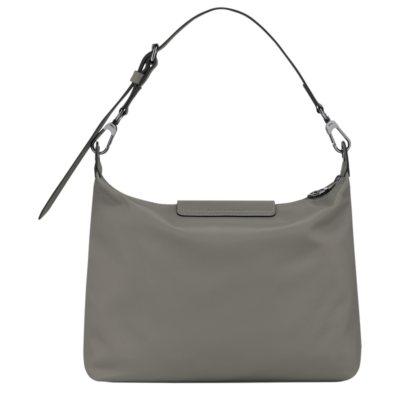 Le Pliage Xtra M Hobo bag Turtledove - Leather