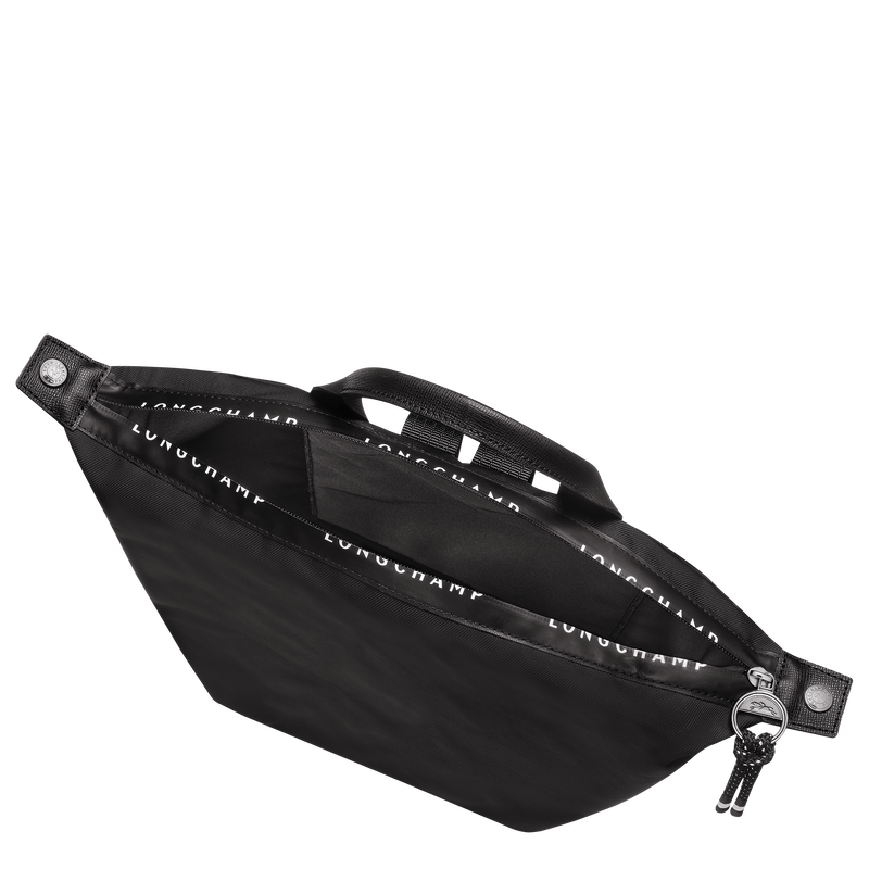 Le Pliage Energy L Backpack Black - Recycled canvas