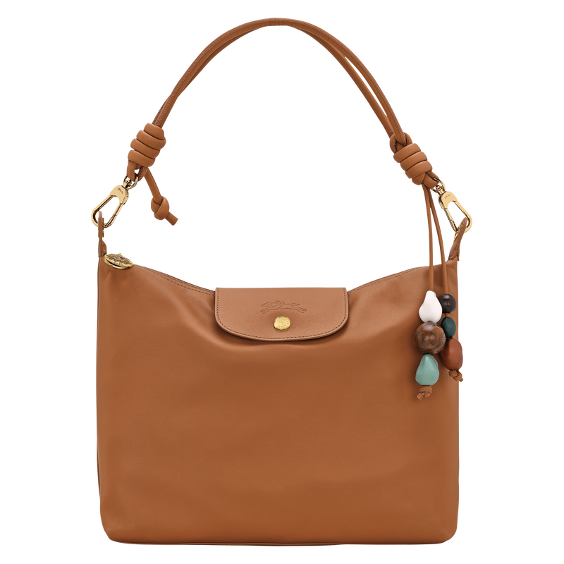 Le Pliage Xtra M Hobo bag Cashew - Leather