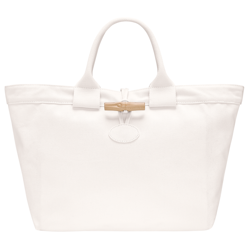 Le Roseau L Tote bag Ecru - Canvas