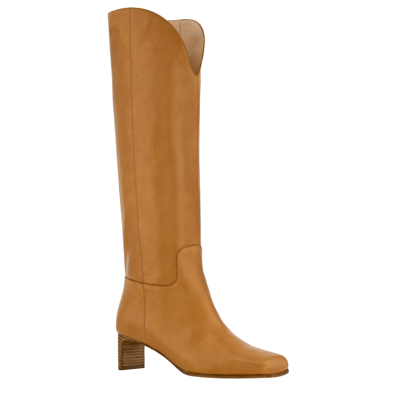 La Cavalière Heel boots Natural - Leather