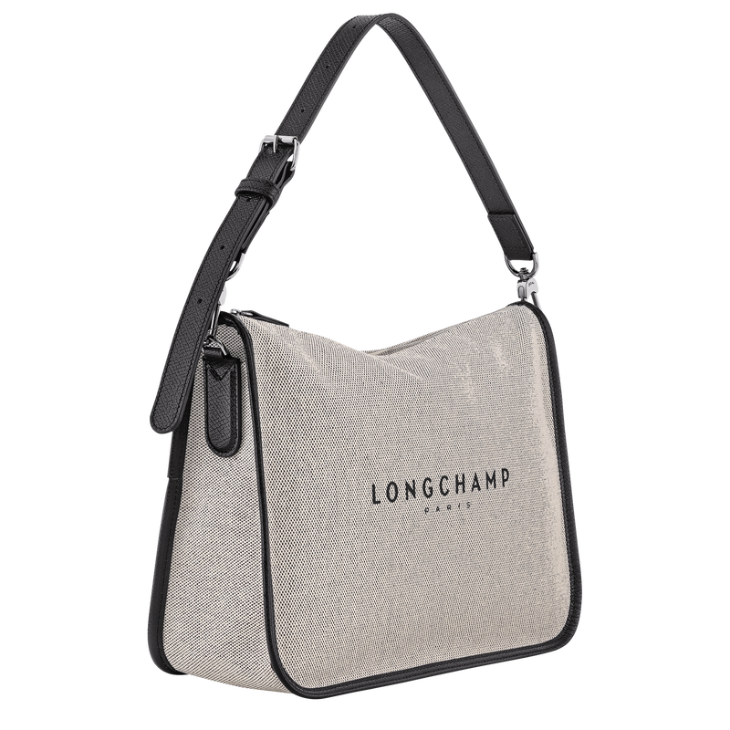 Essential L Hobo bag Ecru - Canvas
